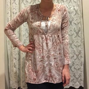 Anthropologie Long-Sleeved Top